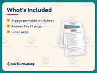 Fried Chicken – Reading Comprehension Worksheet – 4th Grade Practice preview 5