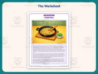 Fried Rice – Reading Comprehension Worksheet – 4th Grade Practice preview 2