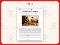 Fruits of the Spirit – Goodness Writing Prompt Worksheet – 5th Grade preview 3