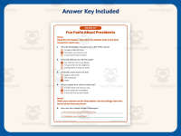 Fun Facts About Presidents – Reading Worksheet – 2nd Grade Practice preview 3