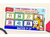 I Have, Who Has Numbers 1–50 – Math Game preview