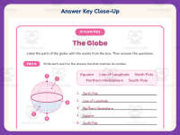 Globes Worksheet – 3rd Grade Maps Practice + Answer Key preview 7