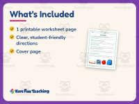 Goals Worksheet – 3rd Grade Back to School Practice preview 5