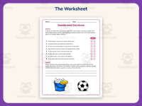 Good and Services Worksheet – 3rd Grade Community & Economics Practice preview 2