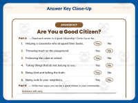 Good Citizenship Worksheet – 2nd Grade Character Education & Community preview 7