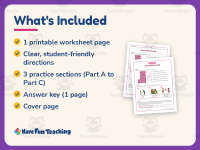 Good Citizenship Worksheet – People Examples – 3rd Grade Community preview 5