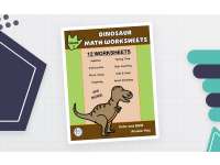 Grade 2 Math Worksheets – Dinosaur-Themed Set preview