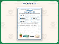 Grandparents Day Addition Worksheet – 1st Grade Math Practice preview 2