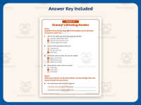 Granny’s Growing Garden Reading Comprehension Worksheet – 2nd Grade preview 3