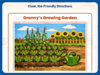 Granny’s Growing Garden Reading Comprehension Worksheet – 2nd Grade preview 4