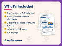 Graphing Favorite Foods Worksheet – 3rd Grade Math Practice preview 5