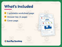 Graphing Fruits Worksheet – 1st-3rd Grade Addition & Food Practice preview 5