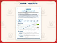 Graphing Measurements Worksheet – 5th Grade Math Practice + Answer Key preview 3