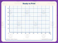 Graphing Worksheet: 100 by 100 Blank Graph Paper – 3rd Grade Math preview 7