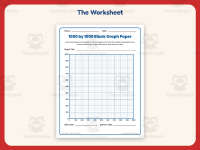 Graphing Worksheet: 1000 by 1000 Blank Graph Paper – 5th Grade Math preview 2