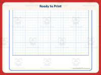Graphing Worksheet: 30 by 30 Blank Graph Paper – 5th Grade Math preview 7