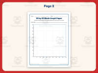 Graphing Worksheet: 50 by 50 Blank Graph Paper – 5th Grade Math preview 3