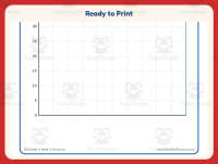 Graphing Worksheet: 50 by 50 Blank Graph Paper – 5th Grade Math preview 7