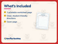 Graphing Worksheet: Blank Coordinate Grid – 5th Grade Math Practice preview 5
