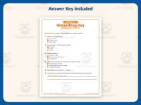 Groundhog Day Reading Comprehension Worksheet – 2nd Grade Animals preview 3