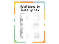 Habilidades de Investigación: Sopa de Letras y Palabras Desordenadas preview 2