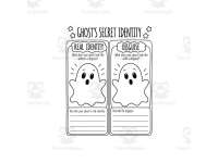 Halloween Craft Writing Exercise: Disguise a Ghost preview 3