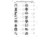 Halloween Math Worksheets – Addition & Subtraction Within 20 preview 2