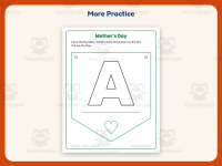 Happy Mother’s Day Letters Banner Worksheet – Kindergarten Holiday preview 7