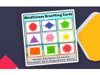 Happy Shapes – Mindful Breathing Cards for Kids preview