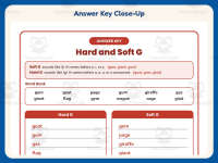 Hard G and Soft G Worksheet – 2nd Grade Consonants Practice preview 7