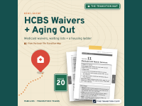 HCBS Waivers & Aging Out Mini-Guide with Housing Ladder preview