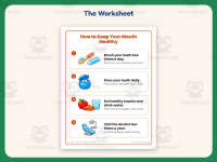 Health and Nutrition Worksheet: Dental Hygiene – 1st Grade Human Body preview 2