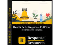 Health Bell Ringers FULL YEAR - 180 Daily Warm-Ups (Grades 6-12) preview