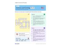 Health Crossword Puzzles – Grades 2–5 Vocabulary preview 3