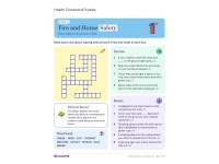 Health Crossword Puzzles – Grades 2–5 Vocabulary preview 4