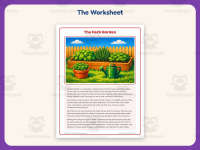 Herb Garden Reading Comprehension Worksheet – 3rd Grade Plants preview 2