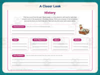 History Graphic Organizer Worksheet – 4th Grade Social Studies preview 3