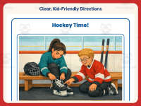 Hockey Time – Reading Comprehension Worksheet – 5th Grade Sports preview 4