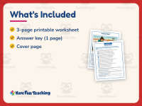 Hockey Time – Reading Comprehension Worksheet – 5th Grade Sports preview 5