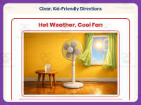 Hot Weather, Cool Fan Reading Comprehension Worksheet – 3rd Grade preview 4