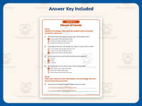 House of Cards Reading Comprehension Worksheet – 2nd Grade Practice preview 3