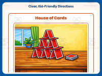 House of Cards Reading Comprehension Worksheet – 2nd Grade Practice preview 4