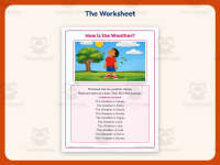 How is the Weather Reading Comprehension Test Collection Practice preview 2