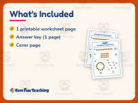 How Many Assessment Worksheet – Kindergarten Counting Practice preview 5