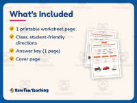 How Many Wheels Classifying Transportation Worksheet – 2nd Grade preview 5