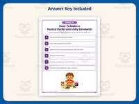 How to Peanut Butter Jelly Sandwich Sequence Worksheet – 2nd Grade preview 3