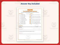 Human Body Systems Worksheet – 5th Grade Anatomy Practice + Answer Key preview 3