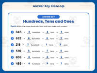 Hundreds Tens Ones Worksheet – 2nd Grade Place Value Practice preview 7