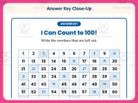 I Can Count to 100 Worksheet – PreK-1st Grade Skip Counting Practice preview 7
