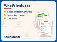 Ida the Iguana Reading Comprehension Worksheet – 2nd Grade Animals preview 5